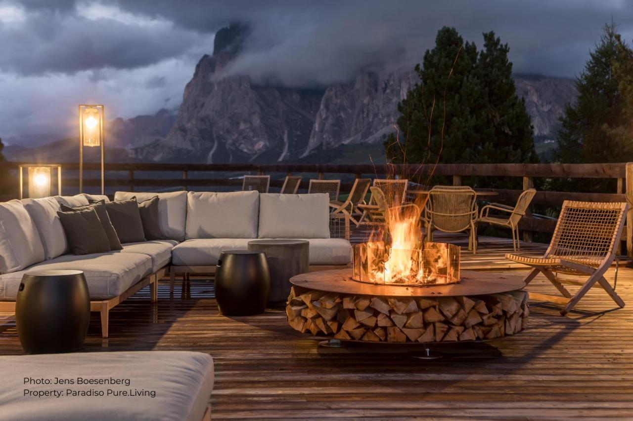 Paradiso Pure.Living Vegan Hotel Alpe Di Siusi Exterior photo