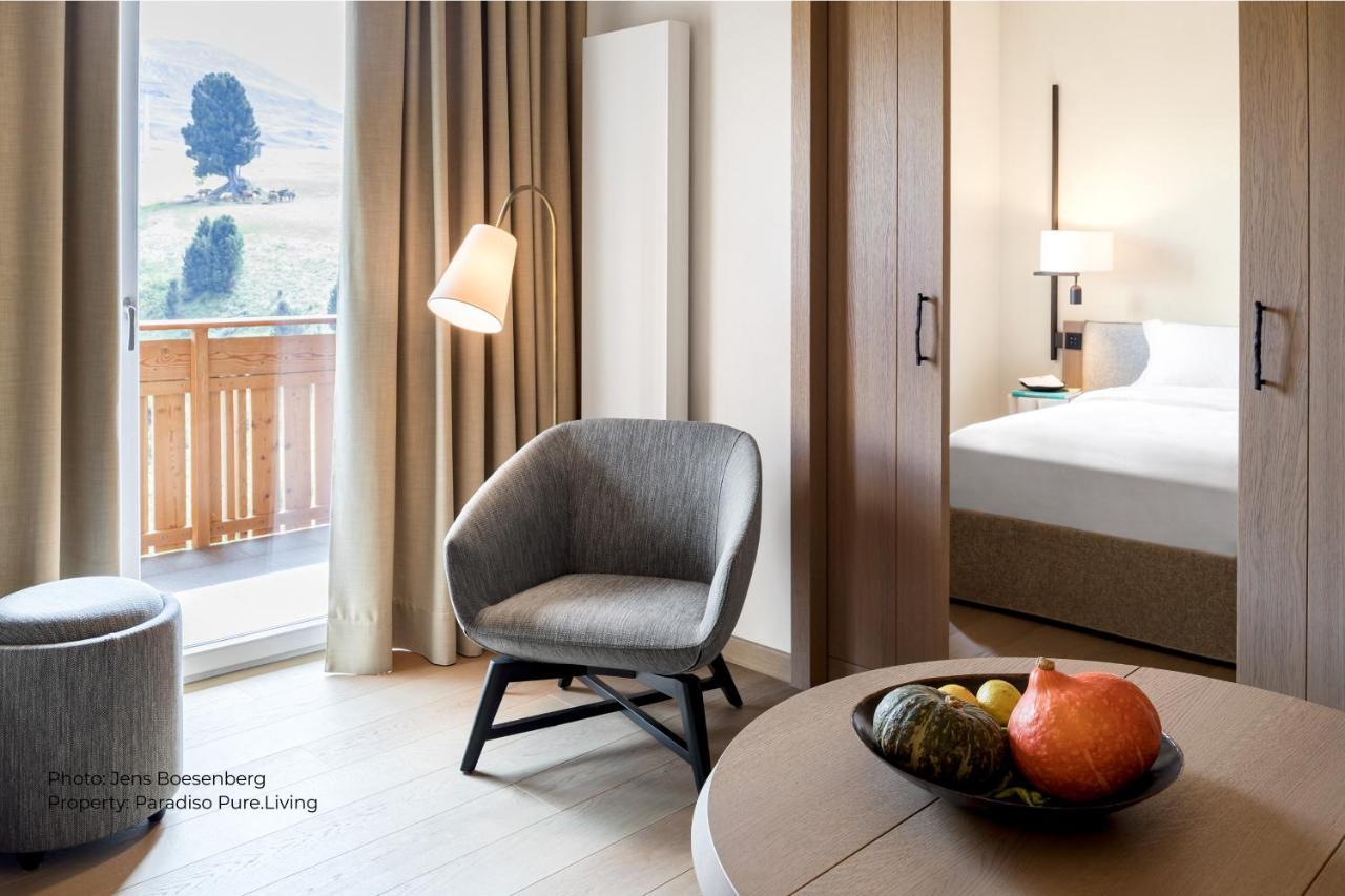 Paradiso Pure.Living Vegan Hotel Alpe Di Siusi Exterior photo
